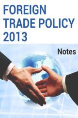 Foreign Trade Policy 2013 Notes Foreign Trade Policy 2013 Notes