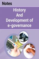 History and Development of e-Governance History and Development of e-Governance
