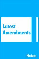 Latest Amendments Latest Amendments