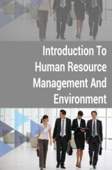 Introduction to Human Resource Management and Environment Introduction to Human Resource Management and Environment