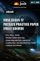 CBSE Class 12th Solved Physics Practice Paper 2015 (Set-I) CBSE Class 12th Solved Physics Practice Paper 2015 (Set-I)