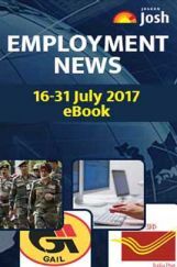 Employment News 16-31 July 2017 Employment News 16-31 July 2017