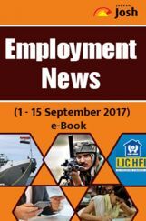 Employment News 1-15 September 2017 Employment News 1-15 September 2017