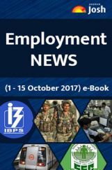 Employment News 1-15 October 2017 EBook Employment News 1-15 October 2017 EBook