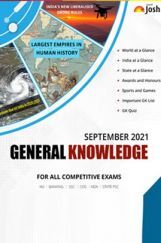 General Knowledge September 2021 E-Book General Knowledge September 2021 E-Book