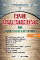 Objective Type Questions And Answers In Civil Engineering For Competitions And Interview