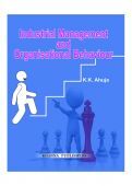 Industrial Management And Organisational Behaviour