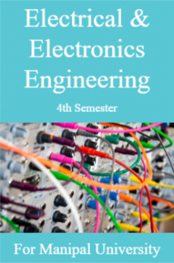 Electrical & Electronics Engineering 4th For Manipal University