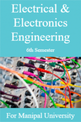 Electrical & Electronics Engineering 6th For Manipal University