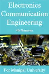 Electronics  Communication Engineering 4th For Manipal University Electronics  Communication Engineering 4th For Manipal University