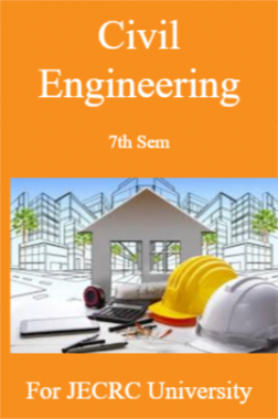 Civil Engineering 7th Sem For JECRC University
