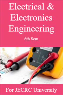 Electrical & Electronics Engineering 6th Sem For JECRC University