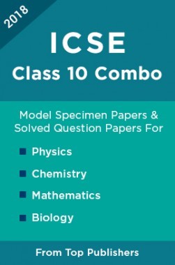 ICSE Class 10: Combo Of Oswal ICSE Model Specimen Papers and Solved Question Papers For Physics, Chemistry, Mathematics & Biology