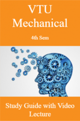VTU Mechanical 4th Sem Study Guide with Video Lecture VTU Mechanical 4th Sem Study Guide with Video Lecture