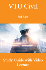 VTU Civil 3rd Sem Study Guide with Video Lecture VTU Civil 3rd Sem Study Guide with Video Lecture