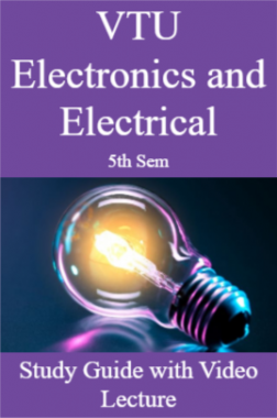 VTU Electronics and Electrical 5th Sem Study Guide  with Video Lecture