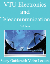 VTU Electronics and Telecommunication 3rd Sem Study Guide with Video Lecture VTU Electronics and Telecommunication 3rd Sem Study Guide with Video Lecture
