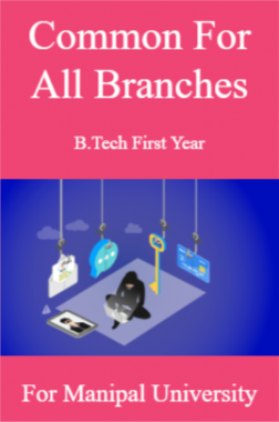 Common For All Branches B Tech First Year For Manipal University