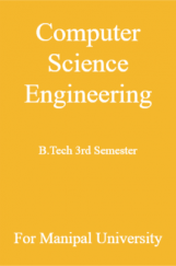 Computer Science Engineering B Tech 3rd Semester For Manipal University Computer Science Engineering B Tech 3rd Semester For Manipal University