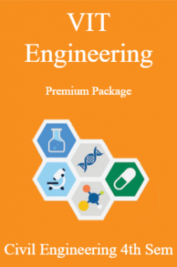VIT Engineering Premium Package Civil Engineering 4th Sem