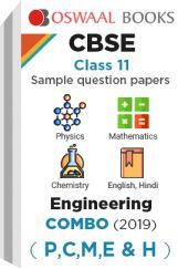 Oswaal CBSE Sample Question Papers Class 11 Engineering Combo (P,C,M,E & H) Oswaal CBSE Sample Question Papers Class 11 Engineering Combo (P,C,M,E & H)
