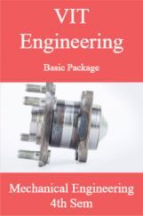 VIT Engineering Basic Package Mechanical Engineering 4th Sem VIT Engineering Basic Package Mechanical Engineering 4th Sem