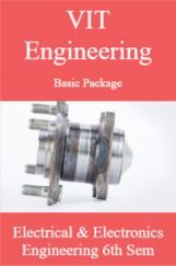 VIT Engineering Basic Package Electrical And Electronics Engineering 6th Sem VIT Engineering Basic Package Electrical And Electronics Engineering 6th Sem