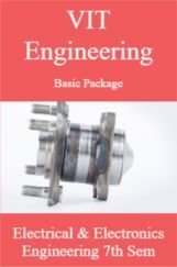 VIT Engineering Basic Package Electrical And Electronics Engineering 7th Sem VIT Engineering Basic Package Electrical And Electronics Engineering 7th Sem