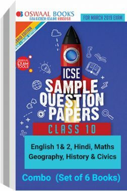 Oswaal ICSE Sample Question Papers Class 10 Combo (Set of 6 Books)