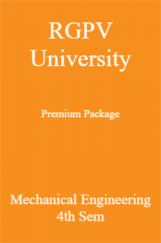 RGPV University Premium Package Mechanical Engineering 4th Sem RGPV University Premium Package Mechanical Engineering 4th Sem