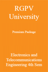 RGPV University Premium Package Electronics and Telecommunications Engineering 4th Sem RGPV University Premium Package Electronics and Telecommunications Engineering 4th Sem