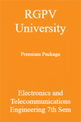 RGPV University Premium Package Electronics and Telecommunications Engineering 7th Sem RGPV University Premium Package Electronics and Telecommunications Engineering 7th Sem