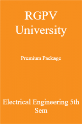 RGPV University Premium Package Electrical Engineering 5th Sem RGPV University Premium Package Electrical Engineering 5th Sem