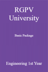 RGPV University Basic Package Engineering 1st Year RGPV University Basic Package Engineering 1st Year