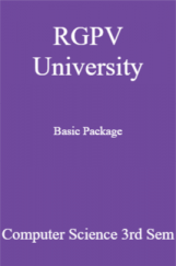 RGPV University Basic Package Computer Science 3rd Sem RGPV University Basic Package Computer Science 3rd Sem