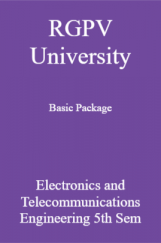 RGPV University Basic Package Electronics And Telecommunications Engineering 5th Sem RGPV University Basic Package Electronics And Telecommunications Engineering 5th Sem