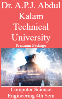 Dr. A.P.J. Abdul Kalam Technical University Premium Package Computer Science Engineering 4th Sem