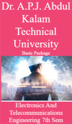 Dr. A.P.J. Abdul Kalam Technical University Basic Package Electronics And Telecommunications Engineering 7th Sem Dr. A.P.J. Abdul Kalam Technical University Basic Package Electronics And Telecommunications Engineering 7th Sem