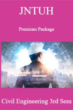 JNTUH Premium Package Civil Engineering III SEM