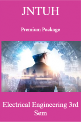 JNTUH Premium Package Electrical Engineering III SEM