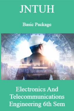 JNTUH Basic Package Electronics And Telecommunications Engineering 6th Sem