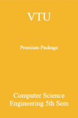 VTU Premium Package Computer Science Engineering V Sem VTU Premium Package Computer Science Engineering V Sem