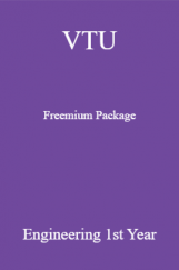 VTU Freemium Package Engineering Ist Year VTU Freemium Package Engineering Ist Year