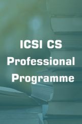 ICSI CS Professional Programme