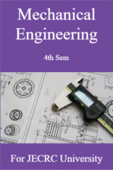 Mechanical Engineering 4th Semester For JECRC University Mechanical Engineering 4th Semester For JECRC University