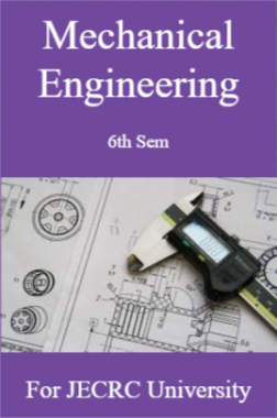 Mechanical Engineering 6th Semester For JECRC University