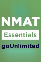 NMAT Essentials goUnlimited	 NMAT Essentials goUnlimited