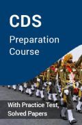 CDS Preparation Course with Practice Test, Solved Papers