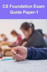 CS Foundation Exam Guide Paper-1 CS Foundation Exam Guide Paper-1