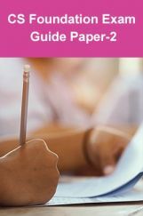 CS Foundation Exam Guide Paper-2 CS Foundation Exam Guide Paper-2